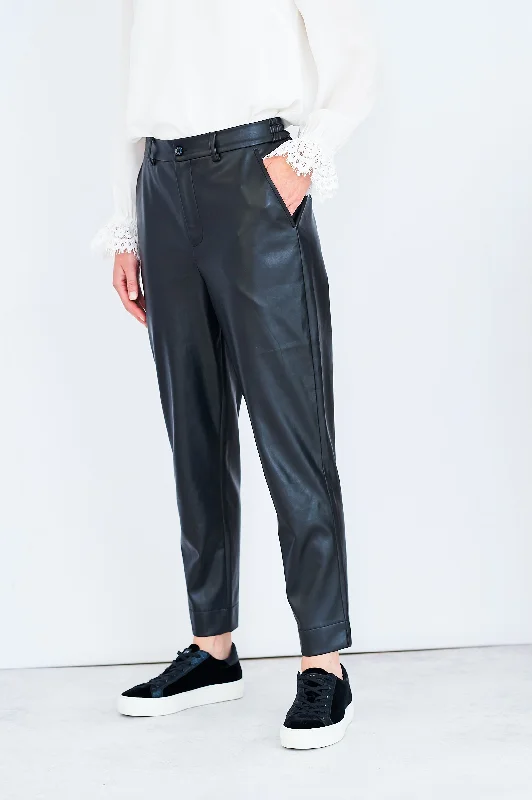 Roxy faux leather trousers Trousers Harem Relaxed Fit