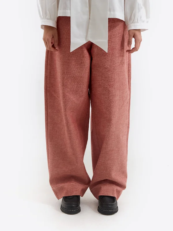 W'menswear Wendy Trousers - Red Trousers cozy soft