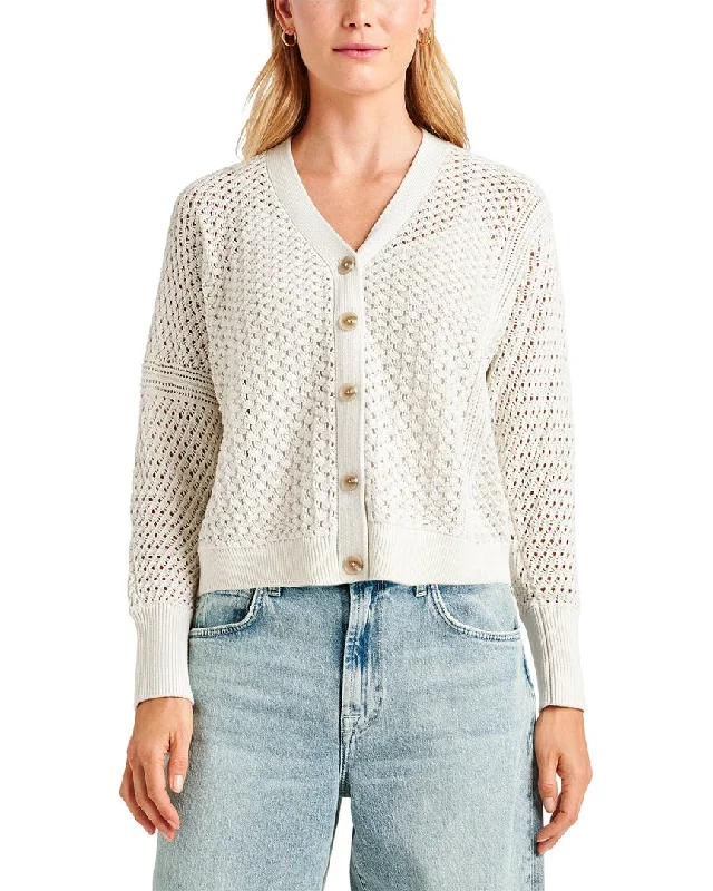 Splendid Audrey Cardigan Toggled Drawstring Belted